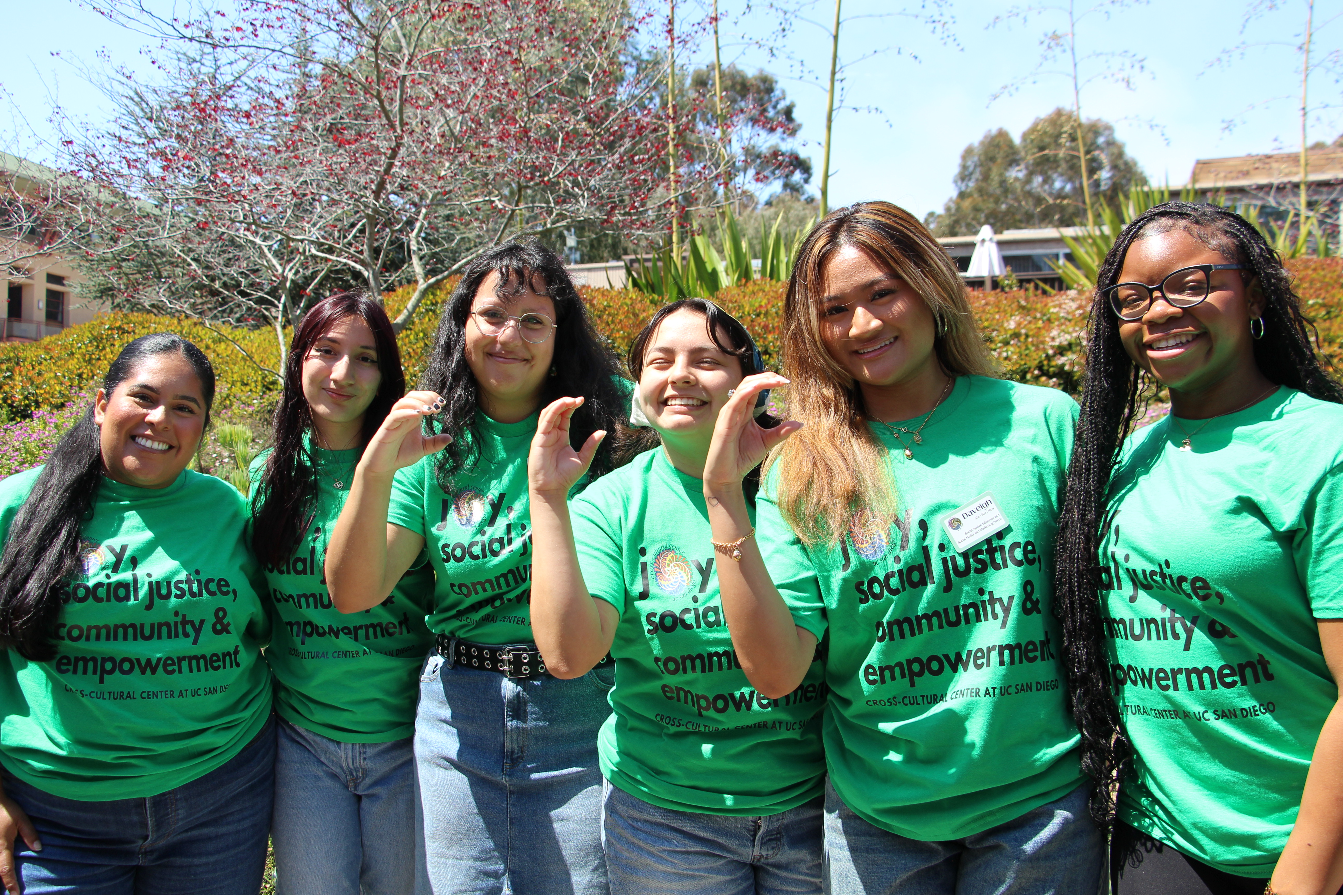 ccc interns standing together